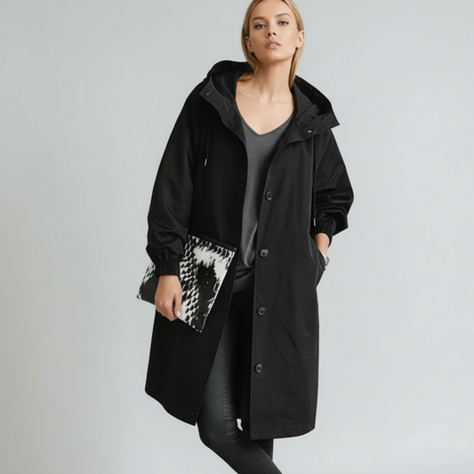 Damski oversizowy trencz